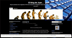 Desktop Screenshot of juansanro.wordpress.com