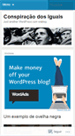 Mobile Screenshot of conspiracaodosiguais.wordpress.com