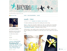 Tablet Screenshot of blackbirdblue.wordpress.com