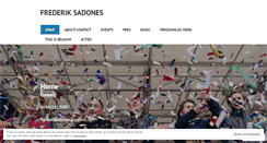 Desktop Screenshot of frederiksadones.wordpress.com