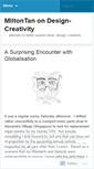 Mobile Screenshot of miltontan.wordpress.com