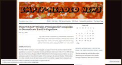 Desktop Screenshot of emptyheadednews.wordpress.com