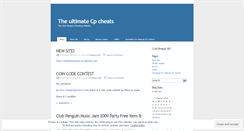 Desktop Screenshot of cheatscp123.wordpress.com