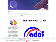 Tablet Screenshot of adaf.wordpress.com