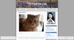 Desktop Screenshot of funshinelady.wordpress.com