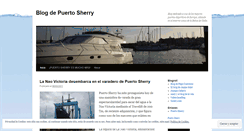 Desktop Screenshot of blogpuertosherry.wordpress.com