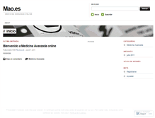 Tablet Screenshot of maoes.wordpress.com