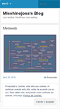 Mobile Screenshot of misshinojosa.wordpress.com