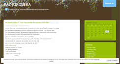 Desktop Screenshot of pazjorqueraf.wordpress.com