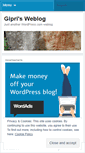 Mobile Screenshot of gipri.wordpress.com