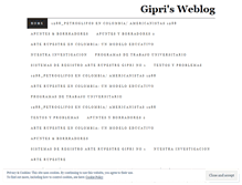 Tablet Screenshot of gipri.wordpress.com