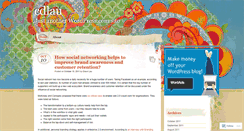 Desktop Screenshot of cdlau.wordpress.com