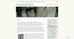 Desktop Screenshot of candlesticksonstone.wordpress.com