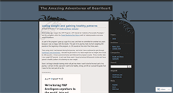 Desktop Screenshot of bearheart.wordpress.com