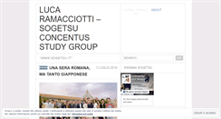 Desktop Screenshot of lucaramacciotti.wordpress.com