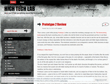 Tablet Screenshot of hightechlab.wordpress.com