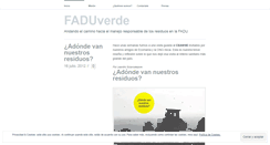 Desktop Screenshot of fadurecicla.wordpress.com