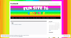 Desktop Screenshot of funsite36.wordpress.com