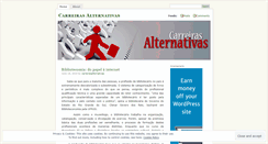 Desktop Screenshot of carreirasalternativas.wordpress.com