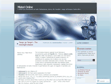 Tablet Screenshot of misterionline.wordpress.com