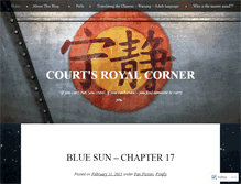 Tablet Screenshot of courtsroyalcorner.wordpress.com