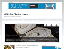 Tablet Screenshot of modernchristianwoman.wordpress.com