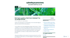 Desktop Screenshot of calverleyscarecrows.wordpress.com