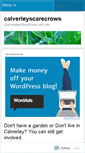 Mobile Screenshot of calverleyscarecrows.wordpress.com