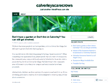 Tablet Screenshot of calverleyscarecrows.wordpress.com
