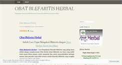 Desktop Screenshot of obatblefaritisherbal.wordpress.com