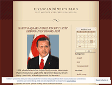 Tablet Screenshot of ilyascanisiner.wordpress.com