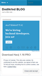 Mobile Screenshot of dodikrisd.wordpress.com