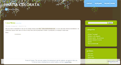 Desktop Screenshot of hartiacolorata.wordpress.com