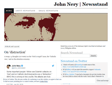 Tablet Screenshot of johnnery.wordpress.com