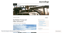 Desktop Screenshot of mysealegs.wordpress.com