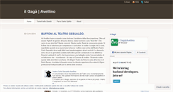 Desktop Screenshot of ilgagadiavellino.wordpress.com