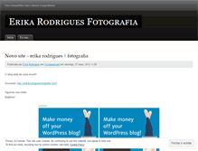 Tablet Screenshot of erikafotos.wordpress.com