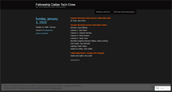 Desktop Screenshot of fellowshiptech.wordpress.com