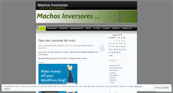 Desktop Screenshot of minversores.wordpress.com