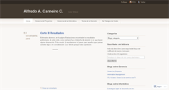 Desktop Screenshot of alfredocarneiro.wordpress.com