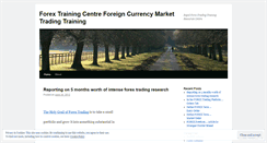 Desktop Screenshot of forextrainingcentre.wordpress.com