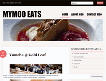 Tablet Screenshot of mymooeats.wordpress.com