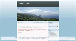 Desktop Screenshot of gyansatra.wordpress.com