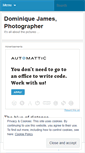 Mobile Screenshot of dominiquejames.wordpress.com