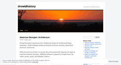 Desktop Screenshot of drewidhistory.wordpress.com