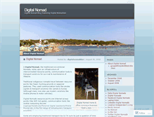 Tablet Screenshot of digitalnomaddan.wordpress.com