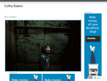 Tablet Screenshot of colbyrabon.wordpress.com