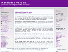 Tablet Screenshot of mathilde33.wordpress.com
