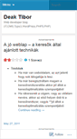 Mobile Screenshot of deaktibor.wordpress.com