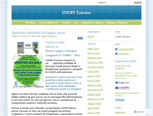 Tablet Screenshot of coopitoscana.wordpress.com